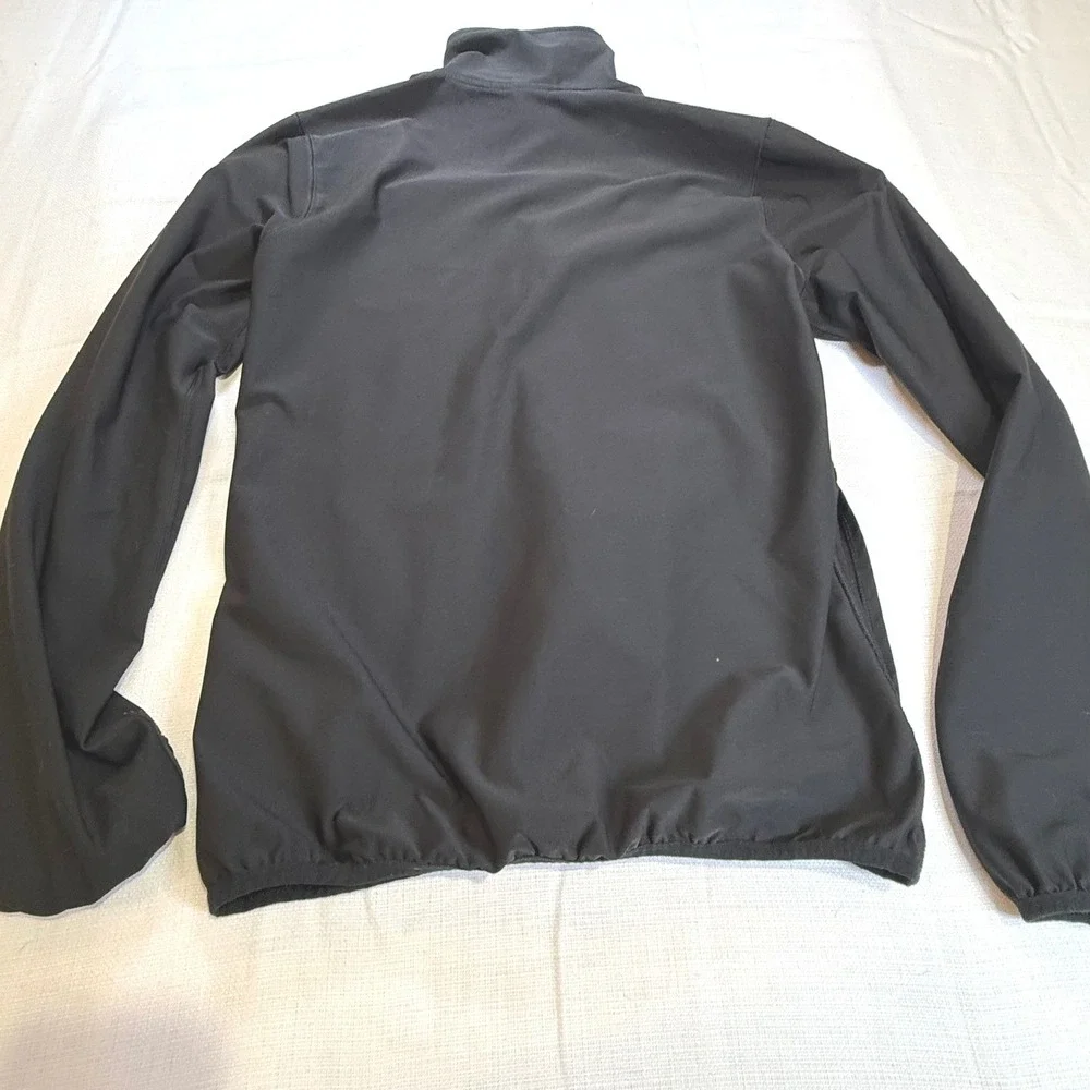Nike Dri Fit Black Full Zip Athletic‎ Jacket Lightweight Breathable Size M